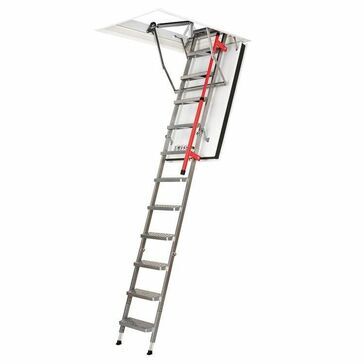 Fakro LMF Fire Resistant Metal Folding Loft Ladder and Hatch - 280cm