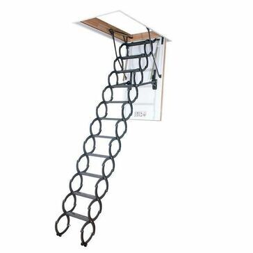 Fakro LST Metal Scissor Loft Ladder and Hatch - 280cm