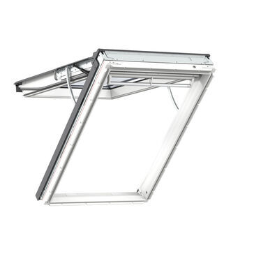 VELUX GPU PK08 007021U White Maintenance-Free Top Hung INTEGRA Electric Window - 94cm x 140cm