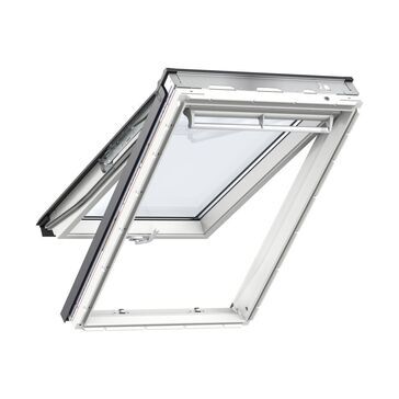 VELUX GPU CK06 0068 White Maintenance-Free Top Hung Window - 55cm x 118cm