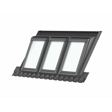VELUX EAW MK04 6031E Low Pitch Tile Flashing For Triple Window - 78cm x 98cm