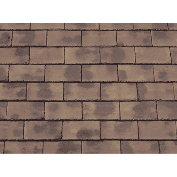Forticrete Hardrow Natural Effect Concrete Roof Tile - 457mm x 305mm