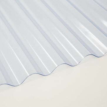 Mistral Heavy Duty Corrugated PVC Roof Sheeting (Clear) - 3050mm x 762mm x 1.1mm
