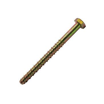 Samac Hex Head Atlas Bolts ZYP - 130mm (Box of 50)