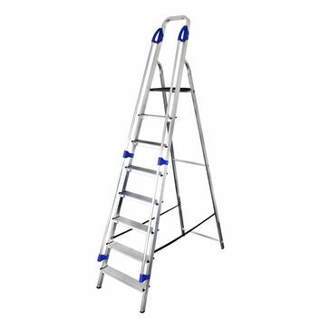 Werner Safety Handrail 8 Tread Step Ladder