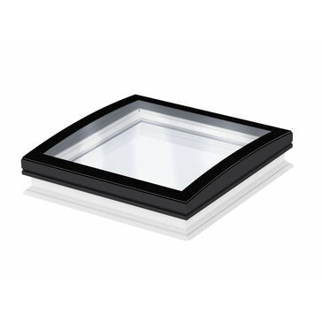 VELUX Fixed Curved Glass Double Glazed Rooflight - 60cm x 60cm (Includes Base Unit & Top Cover)