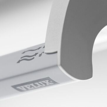 VELUX GGU SK08 0067 White Maintenance-Free Centre Pivot Window - 114cm x 140cm