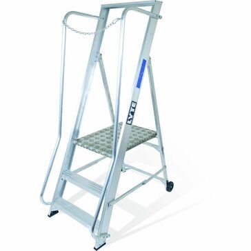 Lyte EN131-2 Aluminium Professional Widestep Ladder