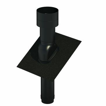 Ubbink Insulated Roof Terminal Black