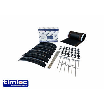 Timloc 6m Roll Out Dry Fix Ventilated Ridge Pack - Terracotta