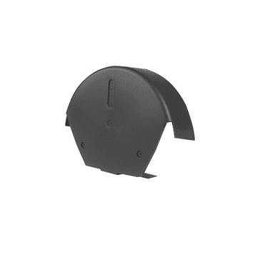 Timloc Ambi-Verge Ridge End Cap Half Round (Pack of 10)