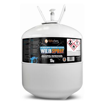Cromar Alpha Chem Web Tack Bulk Tank Clear 17kg