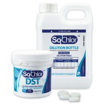 SoChlor DST Disinfectant Tablets X 200 Effective Against COVID-19 EN14476 Certified (200 p/pk)