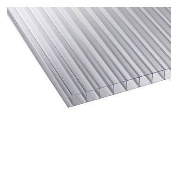 Corotherm/Marlon Clear Polycarbonate Multiwall Roof Sheet - 16mm