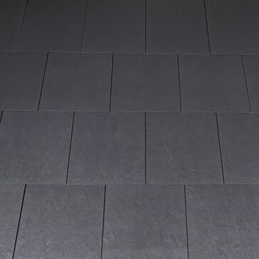 Cedral Thrutone Blue/Black Textured Fibre Cement Slate Roof Tile - 600mm x 600mm (7 Per Band)