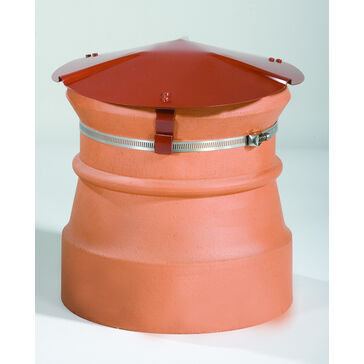 Brewer Chimney Capper For Disused Chimneys - Prevents Birds, Rain & Debris (Fits Pots 150mm - 250mm)