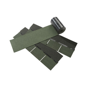 Coroshingle Detail Strip - Green (7.5m x 0.3m Roll)