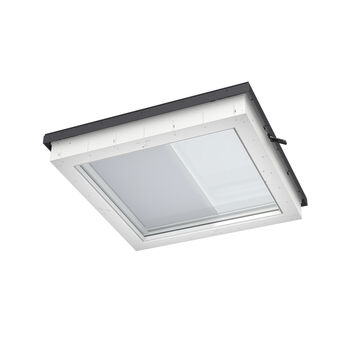 VELUX MSU 060060 5070WL White Line Solar Anti-Heat Flat Roof Blind (60cm x 60cm)