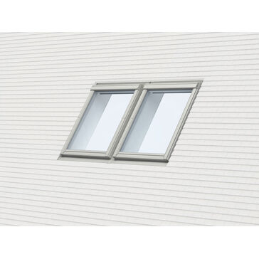 VELUX EKP CK06 4021E Side-by-side Installation Package (Plain Tiles) 55cm x 118cm for 100mm Gap
