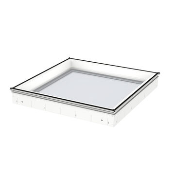 VELUX CFU 080080 0020Q Fixed Flat Roof Window Base Double Glazed - 80cm x 80cm