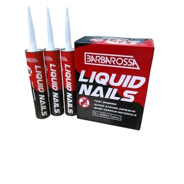 Barbarossa Liquid Nails Grab Adhesive (Heavy Duty) box of  24