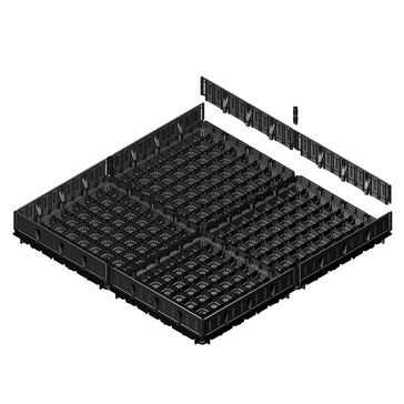 Aco Roofbloxx Reservoir Tray 60mm Wall Ext Joiner