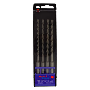 Olympic Fixings SDS+ Plus Hammer Drill Bits 4 Piece Set