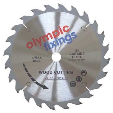 Olympic Fixings Circular Saw Blades Tungsten Carbide Tipped