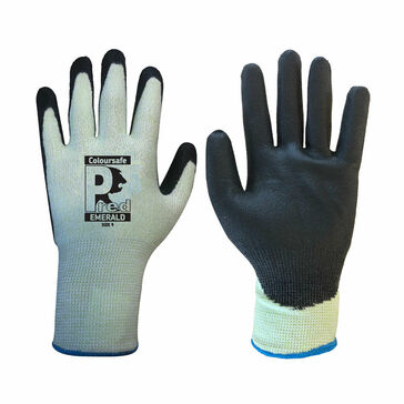 Coloursafe Pred EMERALD Gloves (PU Coated)