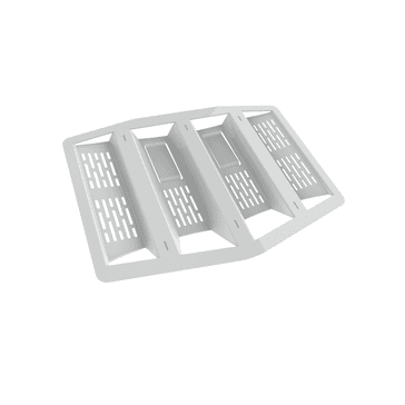 Timloc Refurbishment Roof Space Lap Vent - 280mm x 205mm (Pack of 10)