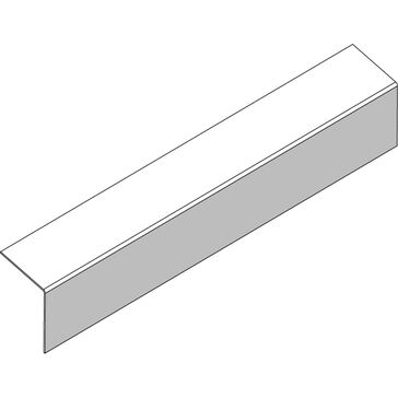 Eternit External Bargeboard Corner - Natural Grey (2500mm x 300mm x 300mm)