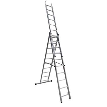 3x6 Light Trade Combination Ladder with 2 x Locking Bars