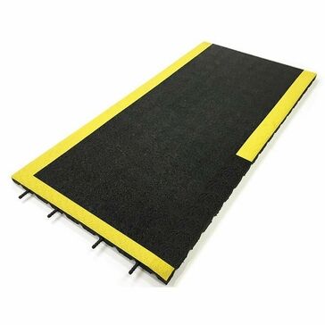Roofway Yellow EPDM Edges - Corner (1200mm x 600mm x 30mm)