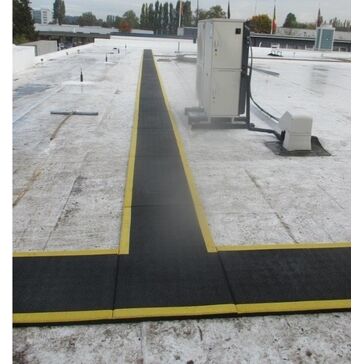 Roofway Yellow EPDM Edges - T Piece (1200mm x 600mm x 30mm)