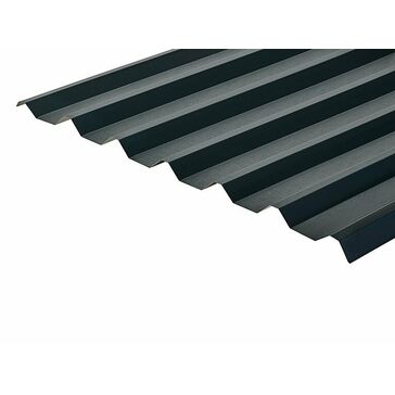 Cladco 34/1000 Box Profile 0.7mm Metal Roof Sheet - Slate Blue (PVC Plastisol Coated)