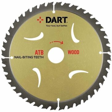 DART ATB Wood Saw Blade Gold