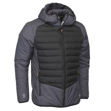 JCB Trade Grey/Black Padded Lightweight Jacket