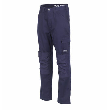 JCB Men's Essential Navy Cargo Trousers - Regular
