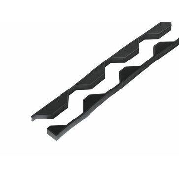 Cladco 34/1000 Supaseal (25mm) Profiled Foam Eaves Fillers - Black (Pair)