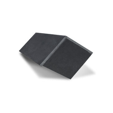 Mayan Natural Slate All-in-One RealRidge Graphite 105º Block End (500mm x 235mm x 324mm)
