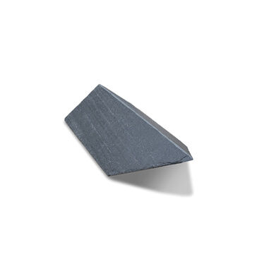 Mayan RealRidge 105º Natural Slate Overlap Hip End / Starter Hip Tile -  Slate Grey (500mm x 115mm x 294mm)