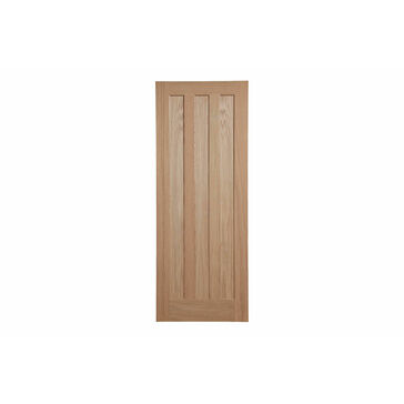 Modern 3P Panel Oak Panel Door