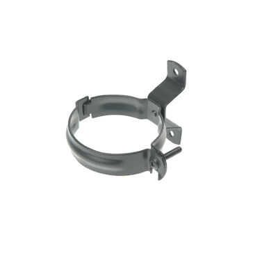 Infinity Steel Pipe Clip  - Anthracite