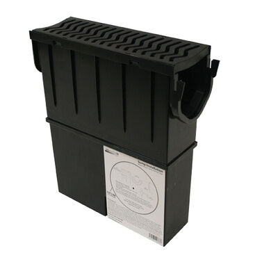 Fernco Storm Drain Plus A15 Black Plastic Sump Unit including Basket