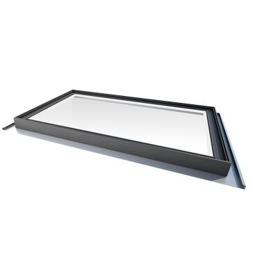 Skyway Pitched Rooflight (1000mm x 1000mm) - Anthracite Grey