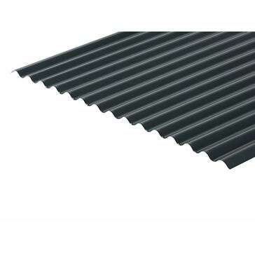 Cladco Corrugated 13/3 Profile Polyester Paint Coated 0.7mm Metal Roof Sheet - Slate Blue