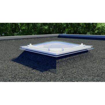 Whitesales em.tube Tubular Double Glazed Sun Tunnel (For a Flat Roof With Upstand)