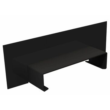 Alumasc Skyline Aluminium Flat Roof Wall Coping (Stop End Upstand)