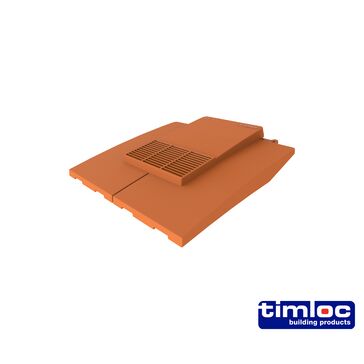 Timloc Plain Tile Vent 333mm x 121mm x 334mm (Box of 14)
