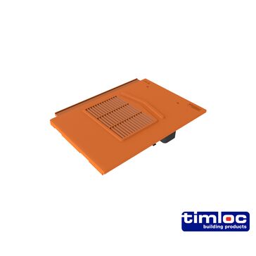 Timloc Thin Leading Edge Tile Vent  330mm x 111mm x 420mm (Box of 8)